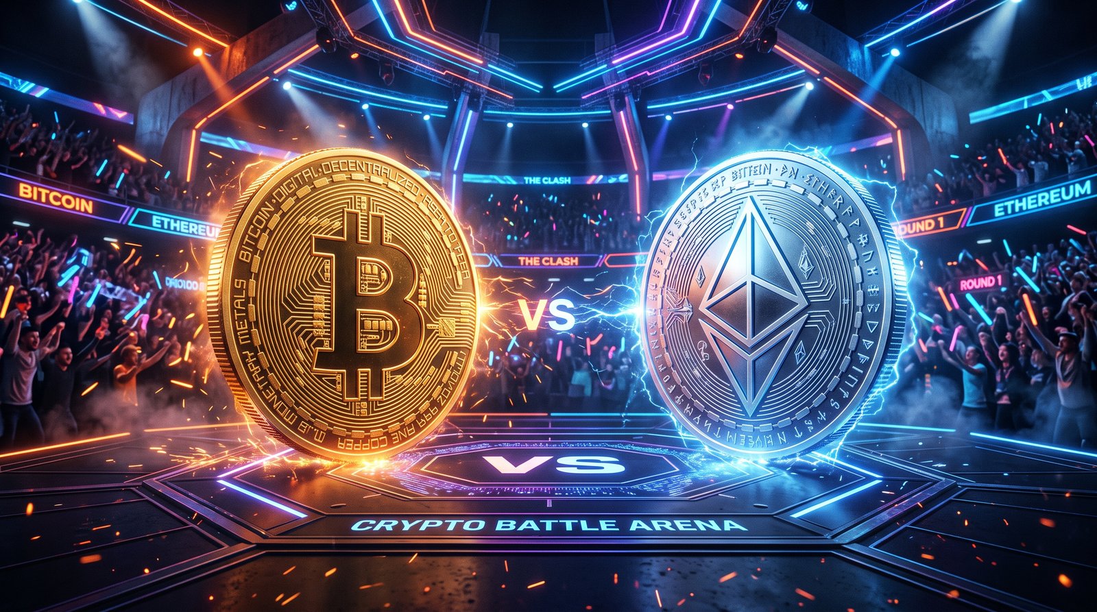 Bitcoin vs Ethereum